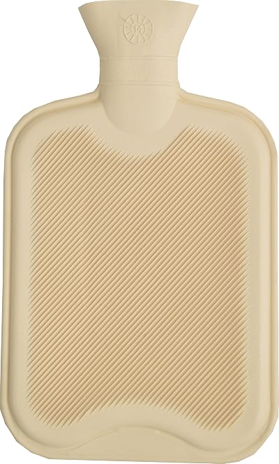 Vagabond 2L Buttermilk Ribbed Hot Water Bottle Cover 2 Litre UK