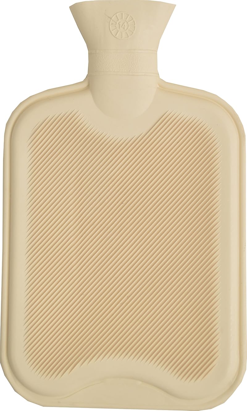 Vagabond 2L Buttermilk Ribbed Hot Water Bottle Cover 2 Litre UK