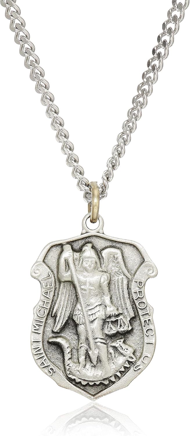 Saint michael police pendant Clearance