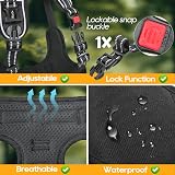 HEELE Dog Harness No Pull Medium Reflective Front Back Clips Adjustable view 6