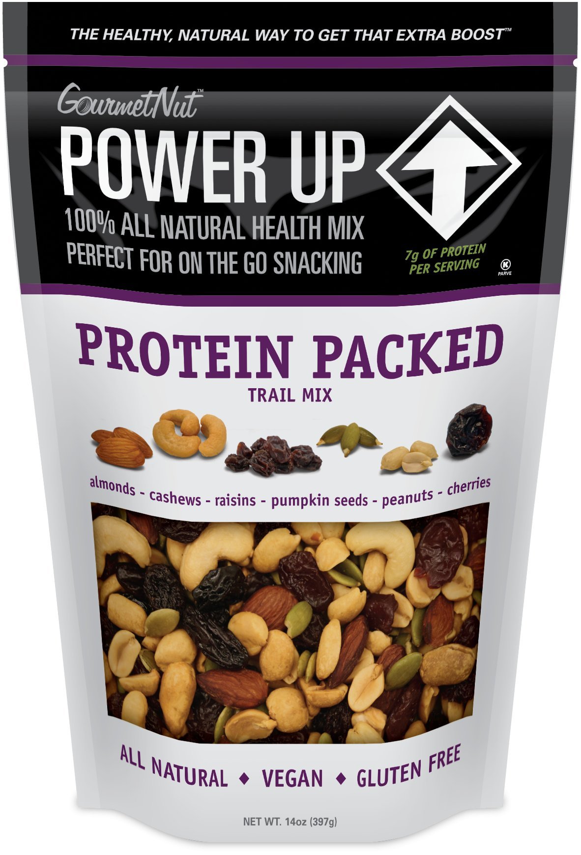 Gourmet Nut POWER UP 100 All Natural Health Mix Mega