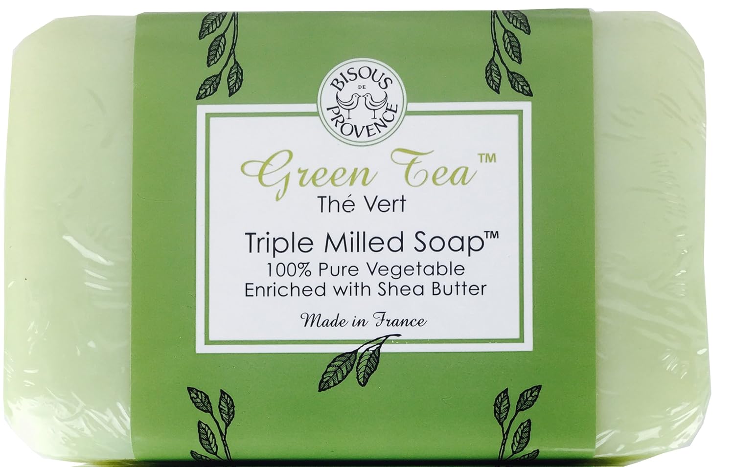 Green Tea The Vert Triple Milled Soap 100 Pure Vegetable