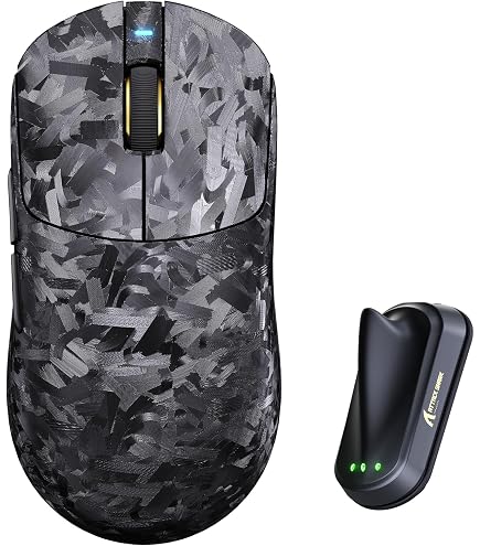 Amazon.com: ATTACK SHARK RS3 ULTRA Carbon Fiber Wireless Gaming