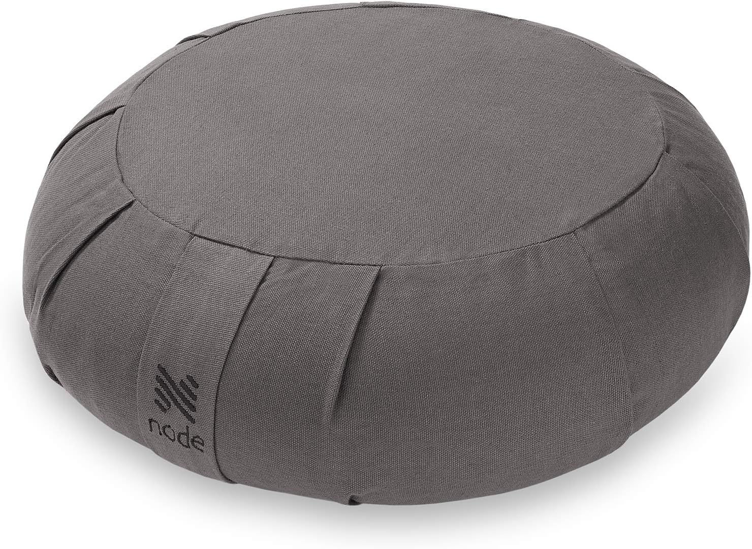 Node Fitness Organic Cotton 15" Round Meditation Cushion - Burgundy : Sports & Outdoors