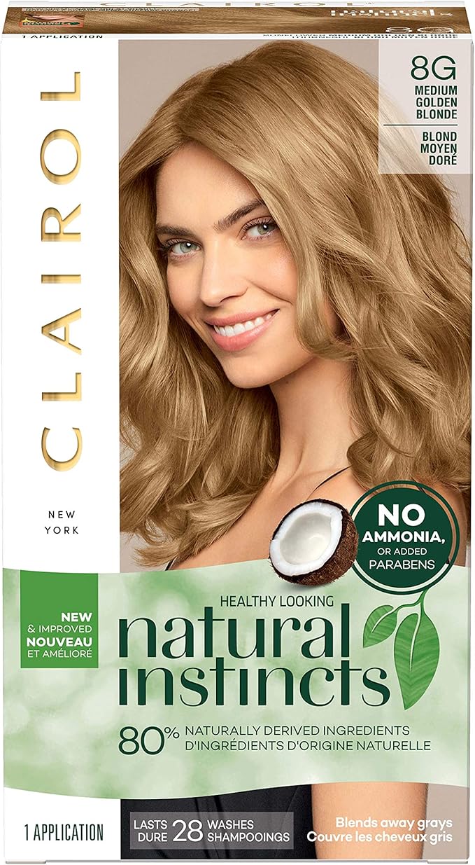Hair clairol blonde dark instincts natural permanent non pack kit Clairol - Natural Instincts Semi-Permanent Hair Color, Blondes: Amazon
