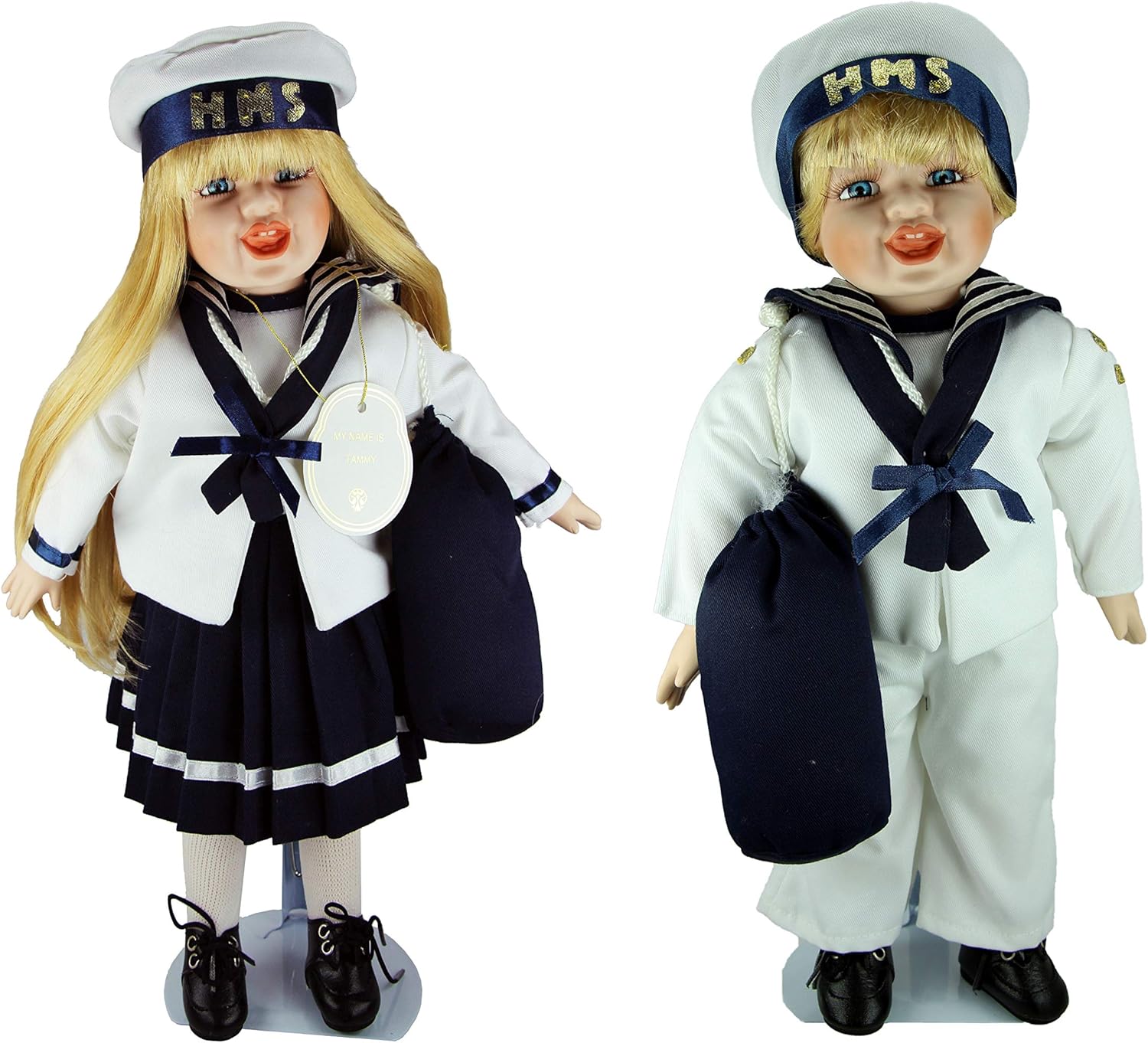 porcelain sailor boy doll