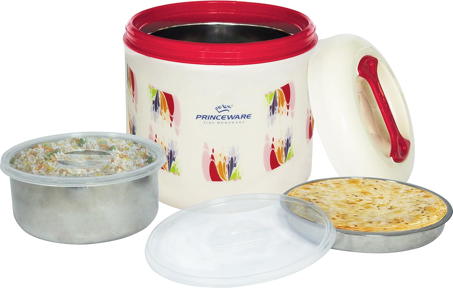 Princeware Jupiter Plastic Hot Pot, 4.6 Litres, Assorted