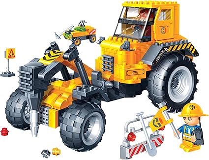 Mgm 710074 Jeu De Construction Boite Camion Marteau Piqueur Travaux Publics 262 Pieces 2 Personnages 33 X 24 X 7 Cm 5 Ans Amazon Fr Jeux Et Jouets