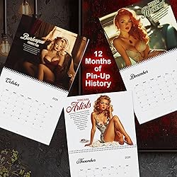PinUp Calendar 2026, XL Premium Retro Pin-Up