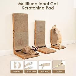 EHEYCIGA Cardboard Cat Scratcher for Indoor
