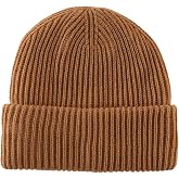 Home Prefer Rib Knit Beanie Hat for Men and Women Cuffed Beanie Winter Hat | Double-Layer Warm,Soft Elasticity,Running Cycling Snowboarding Skiing Hiking Fishing Outdoor