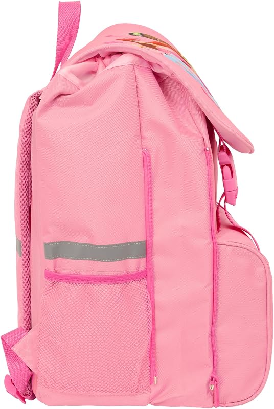 PRINCESAS - Sac à dos pour enfant, extensible, facile à nettoyer, idéal pour les enfants de différents âges, confortable et polyvalent, qualité et résistance, 28,5 x 15 x 41 cm