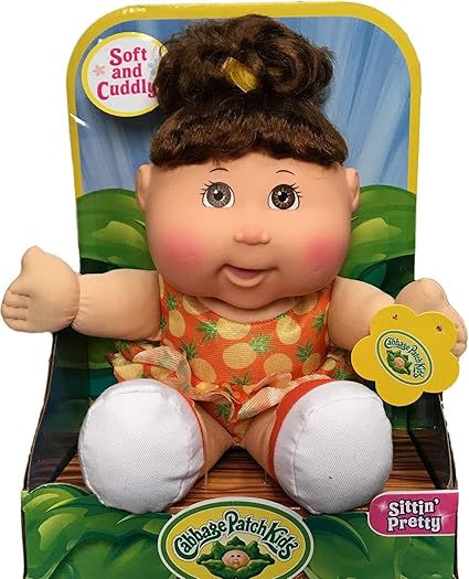 sittin pretty cabbage patch doll
