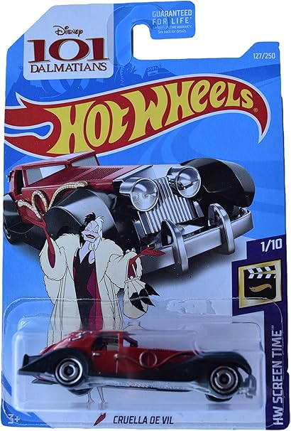 cruella de vil car hot wheels