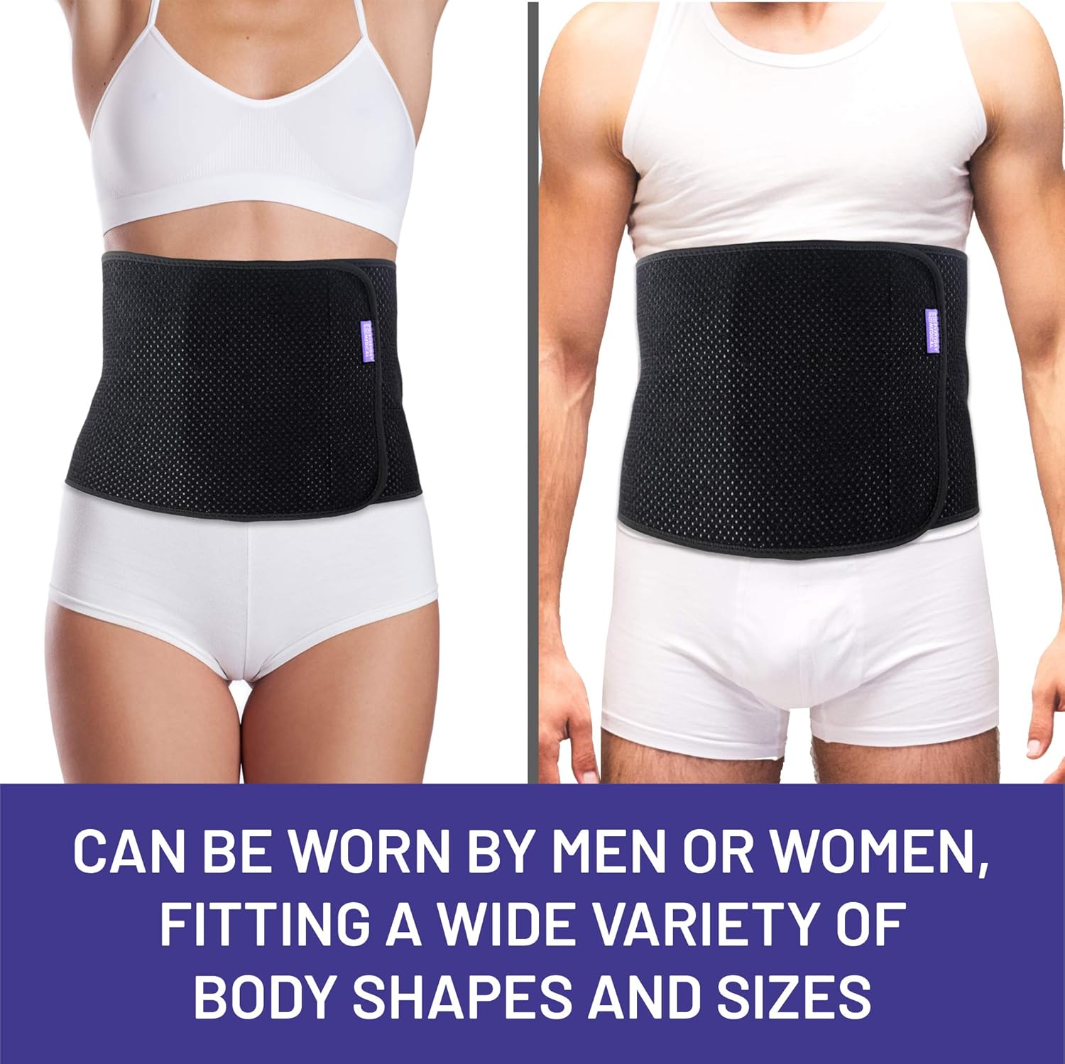 Amazon Com Everyday Medical Abdominal Binder Post Surgery With Bamboo Charcoal Accelerate Healing And Reduce Swelling After C Section Abdomen Surgeries Tummy Tuck Bladder Gastric Bypass Belly Girdle Health Personal Care