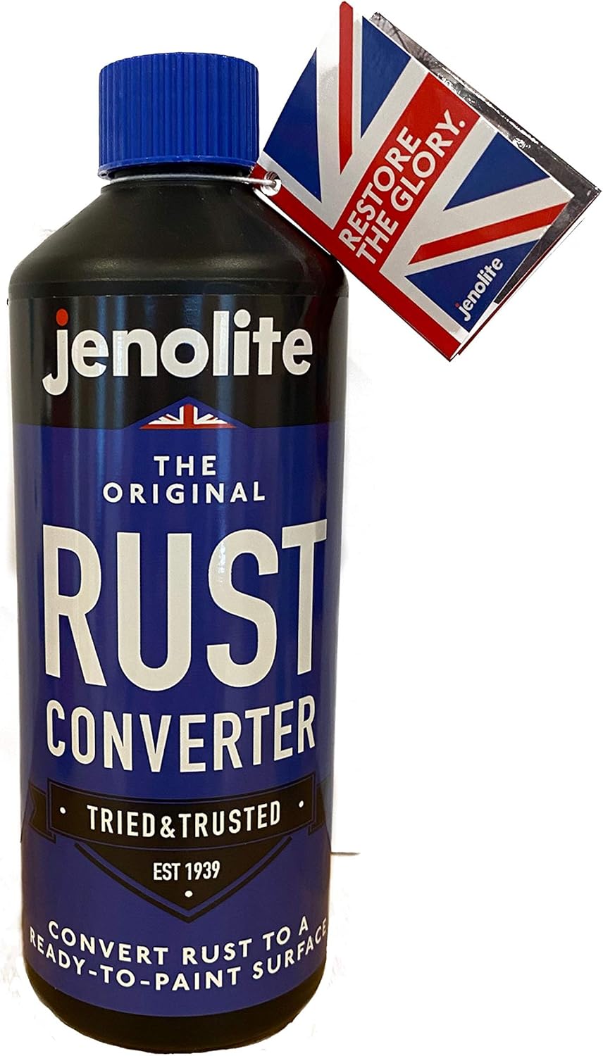JENOLITE Rust Converter Convert Rust Into A Ready To Paint Surface 500g Amazon.co.uk Car