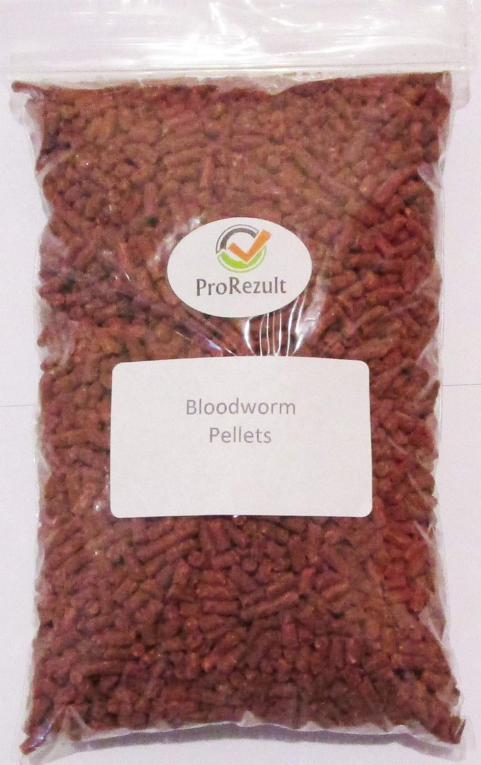 Dried Bloodworm Pellets Pond and Aquarium Fish Food Treats Tropical Coldwater Large 100g Packs from Prorezult (1 x 100g Pack)