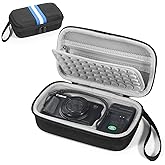 Camera Bag Carrying Case Compatible with Canon PowerShot SX740/ SX730/ SX620/ G7X Mark III/ G7X Mark II Digital Camera, Hard Bag Suitable for Travel and Home Storage (Black)