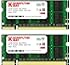 Komputerbay 4GB 2X 2GB DDR2 667MHz PC2-5300 PC2-5400 DDR2 667 (200 PIN) SODIMM Laptop Memory