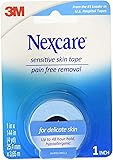 Nexcare Sensitive Skin Tape, 1" X 4 Yds. (1 inch X 144 inch)
