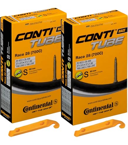 Chambre à Air 700x25-32c – Valve Presta Longue 60 Mm, Lot Multiple XLC/Raleigh
