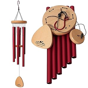 UpBlend Outdoors Wind Chimes for People who Like Their Neighbors 2 - an Amazing Addition to a Patio, Porch, Garden, or Backyard - 29" Total Length.