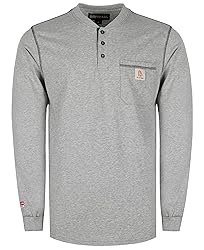 BOCOMAL FR Shirts for Men 5.5oz Lightweight Long