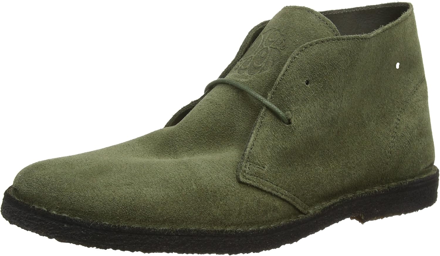 Pretty Green Men’s Suede Desert Boots, Green (Khaki), 11
