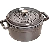 STAUB 40509-307-0 Cocotte Round 22cm Graphite grey