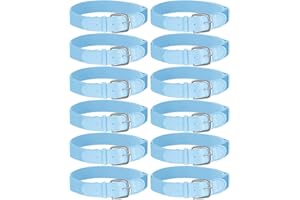 Hercicy 12 Pcs Baseball Belts Softball Belts Bulk for Adult and Youth Adjustable