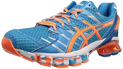 asics gel kinsei 4 mens size 13 orange blue