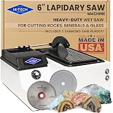Hi-Tech Diamond 6" Lapidary Trim Saw for Rocks, Minerals &amp; Glass