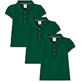 Gymboree Girls and Toddler Short Sleeve Ruffle Polo Shirt Multipack