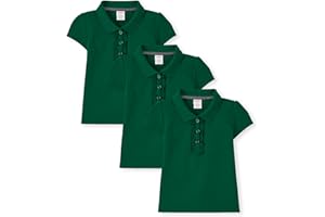 Gymboree Girls and Toddler Short Sleeve Ruffle Polo Shirt Multipack