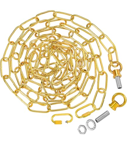 YOKIVE 1 Ensemble De Chaîne Pour Accrochage De Luminaire