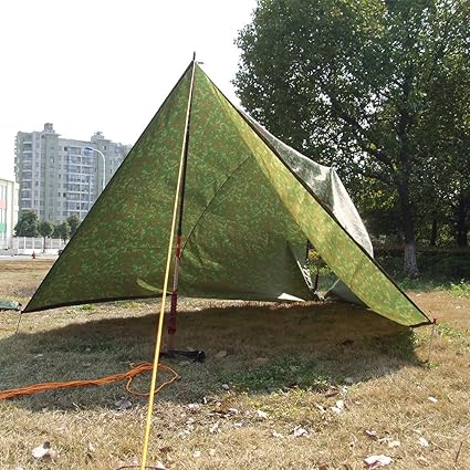 NF Tent Shelter Tarp Camouflage for Camping Hiking Waterproof Outdoor