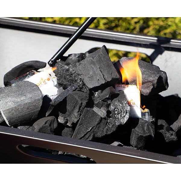 GOFIRE: ULTIMATE ALL PURPOSE FIRE STARTERS – 50 PACK – NON-TOXIC, WEATHER-PROOF INDOOR & OUTDOOR USE, EARTH-FRIENDLY, FOR CAMPFIRES, FIREPLACES & MORE