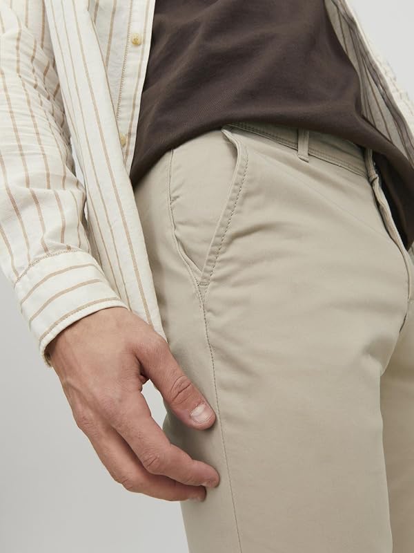 Pantalon Chino Slim Fit Grise 27/32