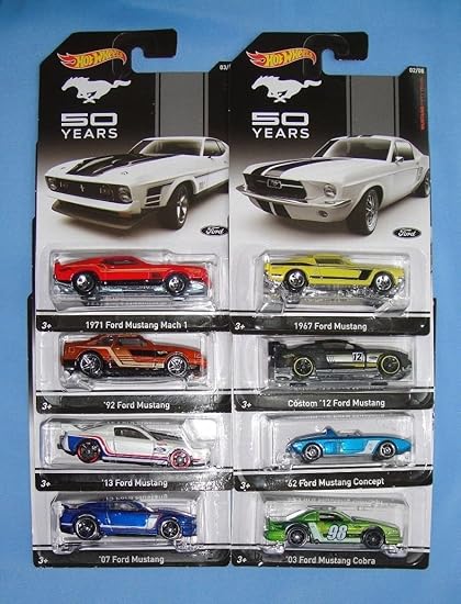 hot wheels mustang 50 years