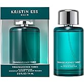 Kristin Ess Hair Perfume Translucence Three - Tropical Scented Hair Mist - Coconut, Lily and Palo Santo, Instantly Refreshes, Deodorizes Hair and Enhances Shine, 2.5 fl. oz - Travel Size