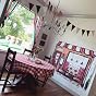 AOSTO 10x8ft Pizza Theme Large Photography Backdrop...
