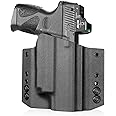 WARRIORLAND Taurus G2C / G3C Olight Baldr Mini Holster OWB Kydex Made Optic Cut Fit: Taurus G2C / G3C / Millennium G2 PT111 / PT140 w/BALDR Mini, Outside Waistband Carry, Adj. Ride Height, Right Hand