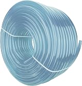 Cost Wise Clear PVC Pipe Hose 2m 12mm ID 15mm OD Transparent Water Air Oil Gas view 1