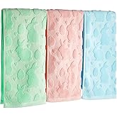 Bornerwhite 3 Pack Easter Hand Towels Rabbit Egg Jacquard Bathroom Decorative 100% Cotton Soft Absorbent Decorative Soft Hand Towel Set for Kitchen Drying Cleaning Cooking Holiday 13.7'' x 29.5''