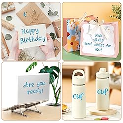 648 PCS Letter Stickers Glitter Alphabet Stickers