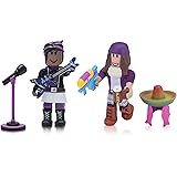 Amazon Com Roblox High School Game Pack Toys Games - roblox celebrity collection wild starr and roblox high school spring break two figure