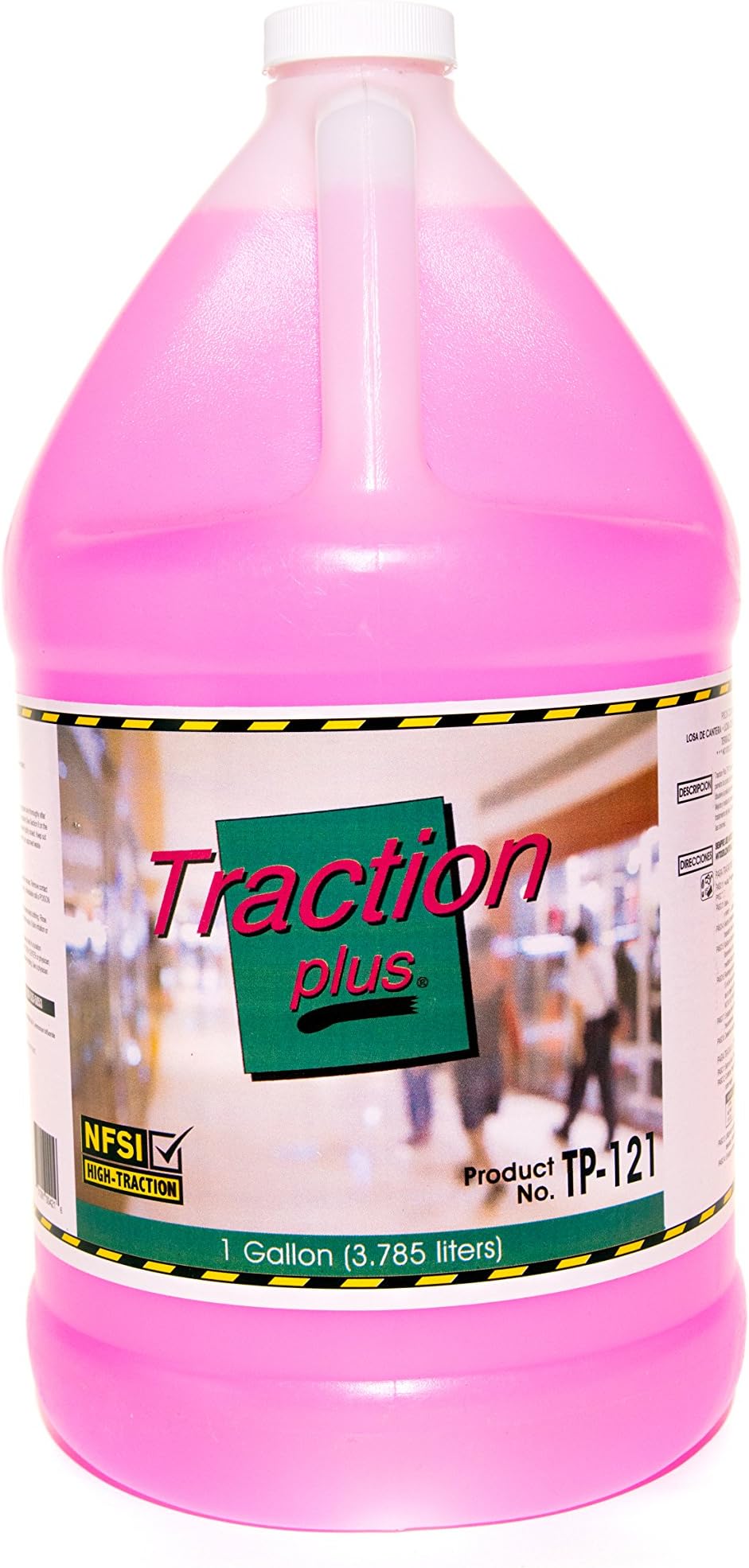 Traction Plus TP-121 - Slip Shield Traction Treatment and Floor Maintainer - 1 Gallon Bottle