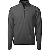 Cutter & Buck mens Cascade Eco Sherpa Fleece Mens Quarter Zip Jacket