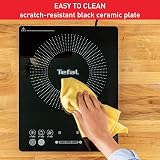 Tefal Slim Portable Induction Hob 2100W 6 Functions Black IH210840 view 5