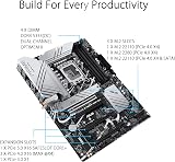 ASUS Prime Z790-P WIFI D4 ATX Motherboard LGA 1700 DDR4 PCIe 5.0 3x M.2 Wi-Fi 6 view 3